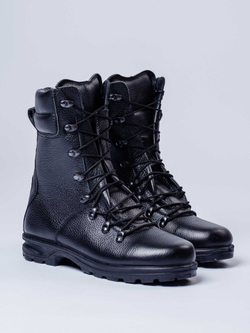 Ботинки армейские с настрочным клапаном