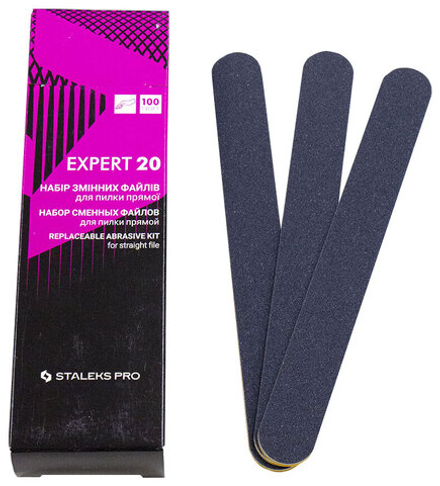 Набор сменных файлов для пилки ПРЯМОЙ 100гр (30 шт) DFE-20-100 СТАЛЕКС