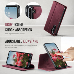 Чехол-кошелек CaseMe 2 in 1 MagSafe Samsung Galaxy A36