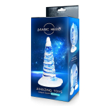 Фантазийный спиралевидный фаллоимитатор 20см Bior Toys Magic Hero MH-13005