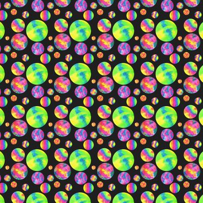 неоновые круги