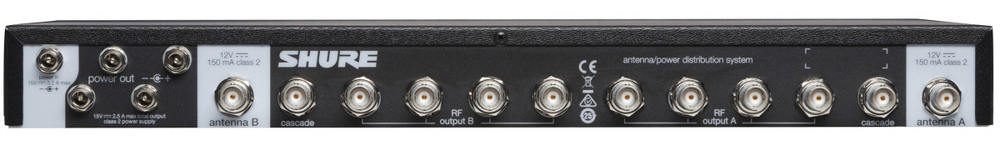 SHURE UA844+SWB/LC-E активный сплиттер для радиосистем, без кабелей питания