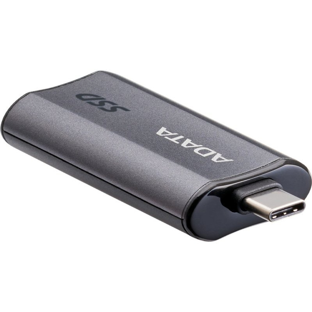 Твердотельный диск 2TB A-DATA SC750, External, USB 3.2 Gen 2 Type-C, [R/W -1050/1000 MB/s] серый