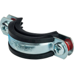 Хомут для труб двухвинтовой STOUT - 1"1/4 (40-45 мм, с гайкой)