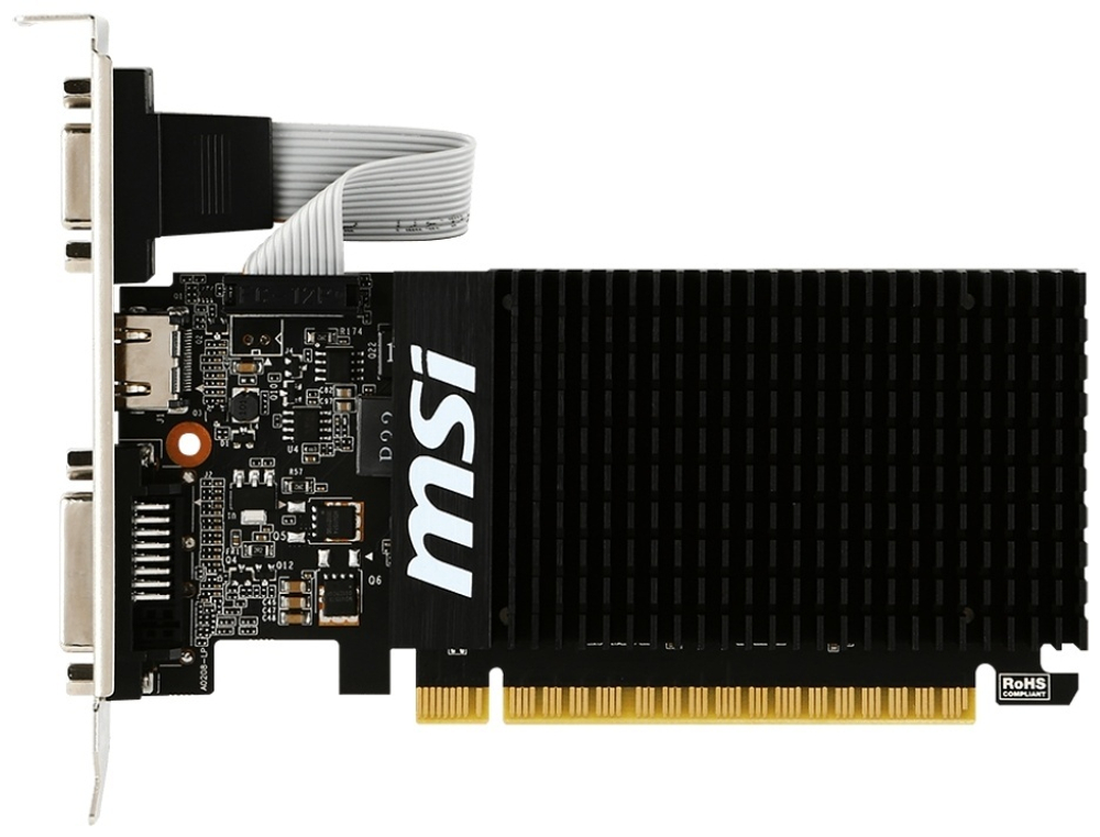 Видеокарта MSI GeForce GT 710 2GD3H LP 2GB BOX