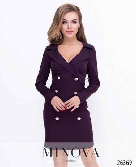 Платье 8595-марсала Minova Фото 2