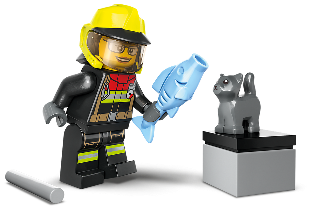 Конструктор Lego City 60393 Спасательная пожарная машина 4x4