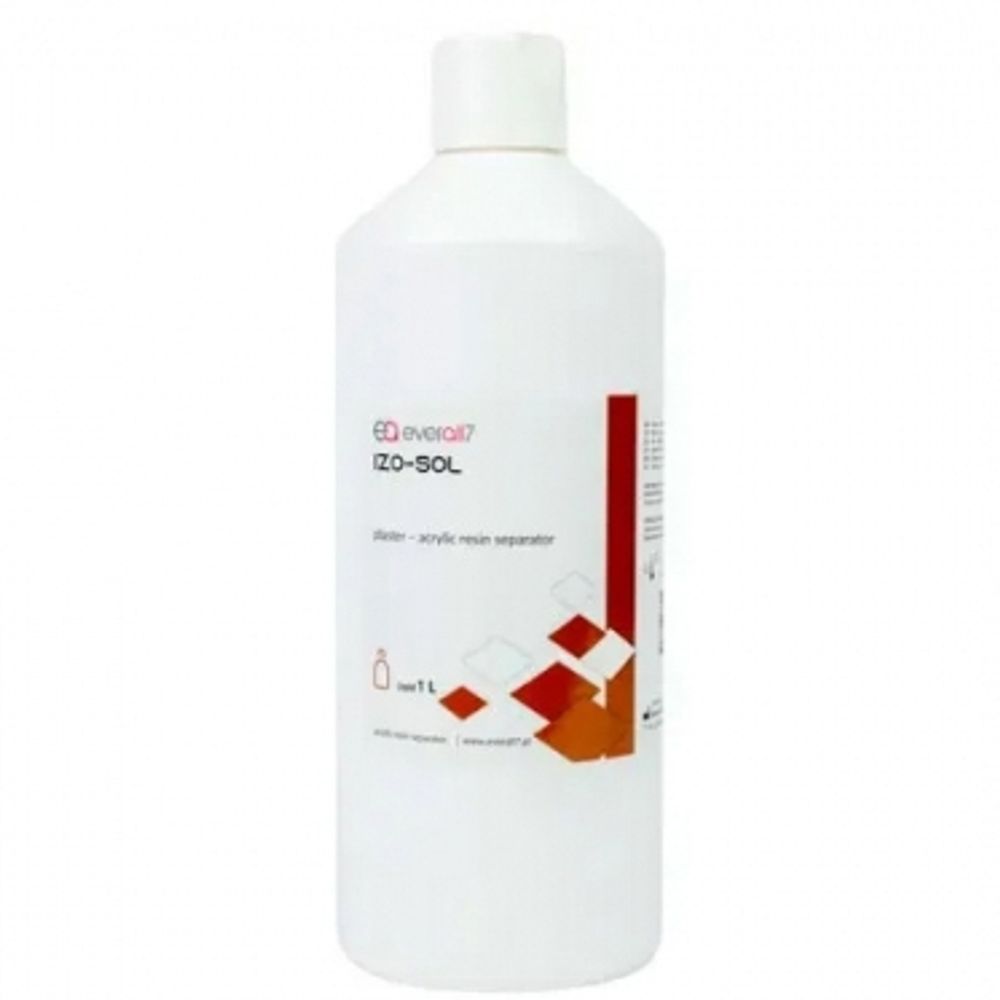 Лак Изосол (Izo-Sol), 1000 мл - изолирующий лак для гипса