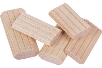 Штифт деревянный PINIE DOMINO 10x80x24 мм, упаковка 50 шт. 170-108024L