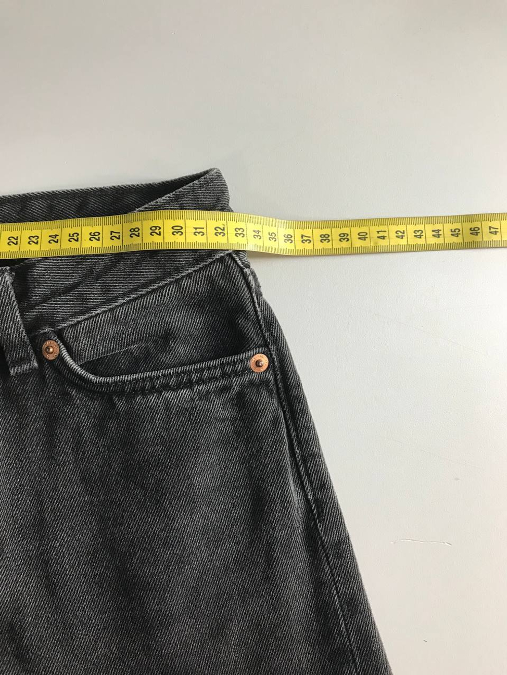 Джинсы H&M для модного образа, маркировка 24, визуально 40/42 размер