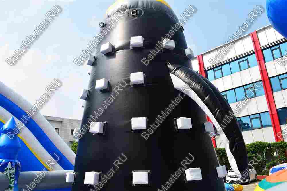 Надувной скалодром  "Пингвин" 5*5*4 м