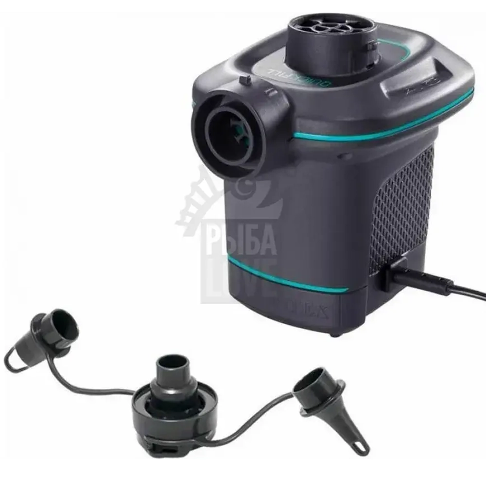 Насос для матрасов лодок электрический INTEX Quick Fill 220V