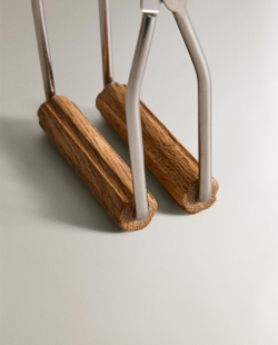 Zara Home кухонные щипцы из нержавеющей стали, цвет кремовый, 22 см