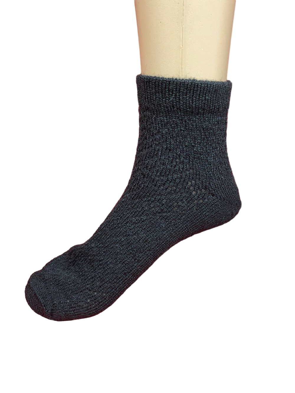 Теплые пуховые носки Н230-07 черный