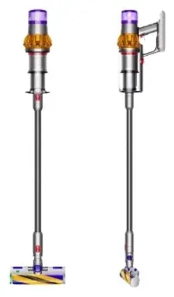 Пылесос Dyson V15 Detect Absolute SV47, желтый/никель (Yellow/Nickel)