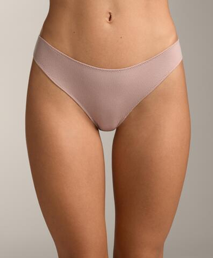 OYSHO Набор из пяти классические трусиков с U-образным кроем из хлопка, коралловый