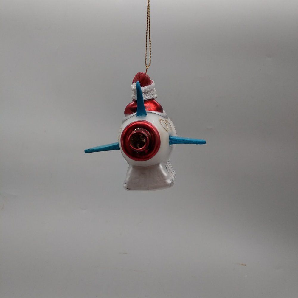 GAEM Украшение новогоднее "Дед Мороз на ракете", L11,5 W8 H8 см