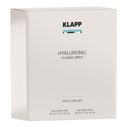 KLAPP Набор Гиалуроник Крем и Сыворотка | Hyaluronic Face Care Set по 50 мл