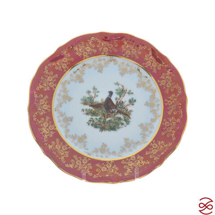 Набор тарелок Repast Охота красная Мария-тереза 17 см (6 шт)