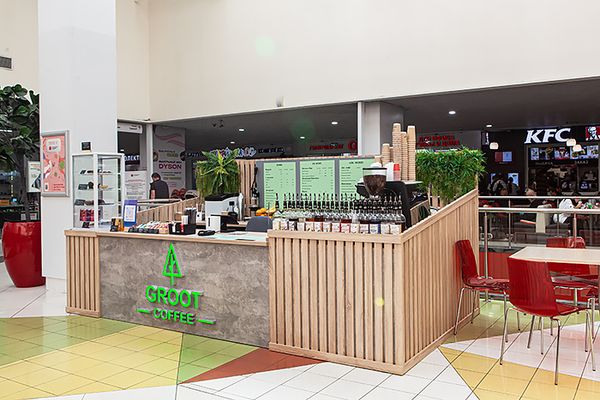 Островок «Кофе с собой» для торгового центра «МП»