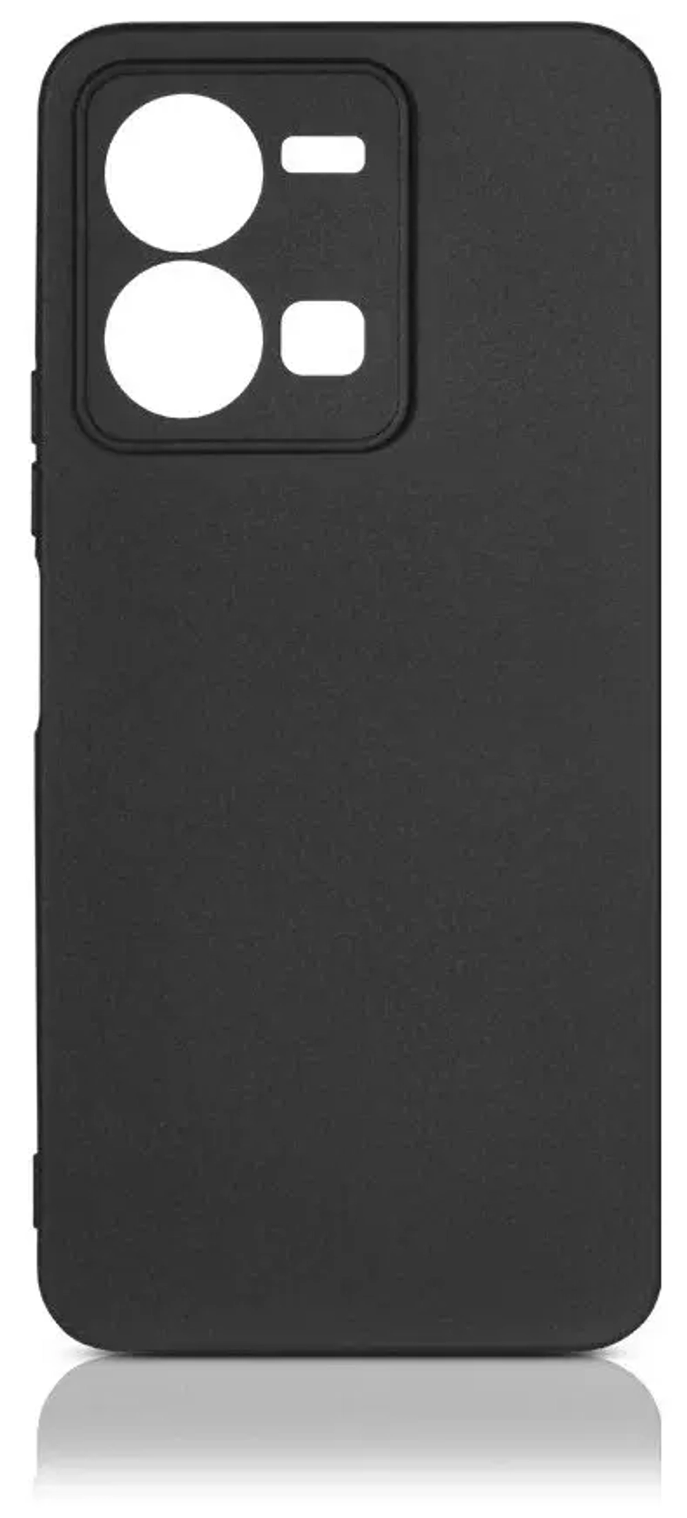 Силиконовый чехол для Vivo Y35 DF (black)