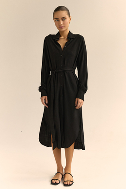 Платье-рубашка MYKONOS Чёрный