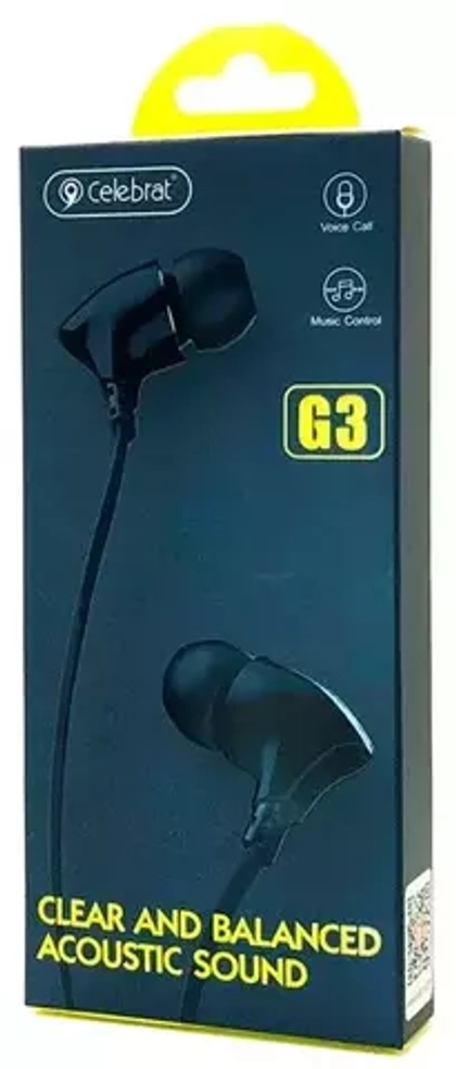 Наушники Celebrat G3 Black