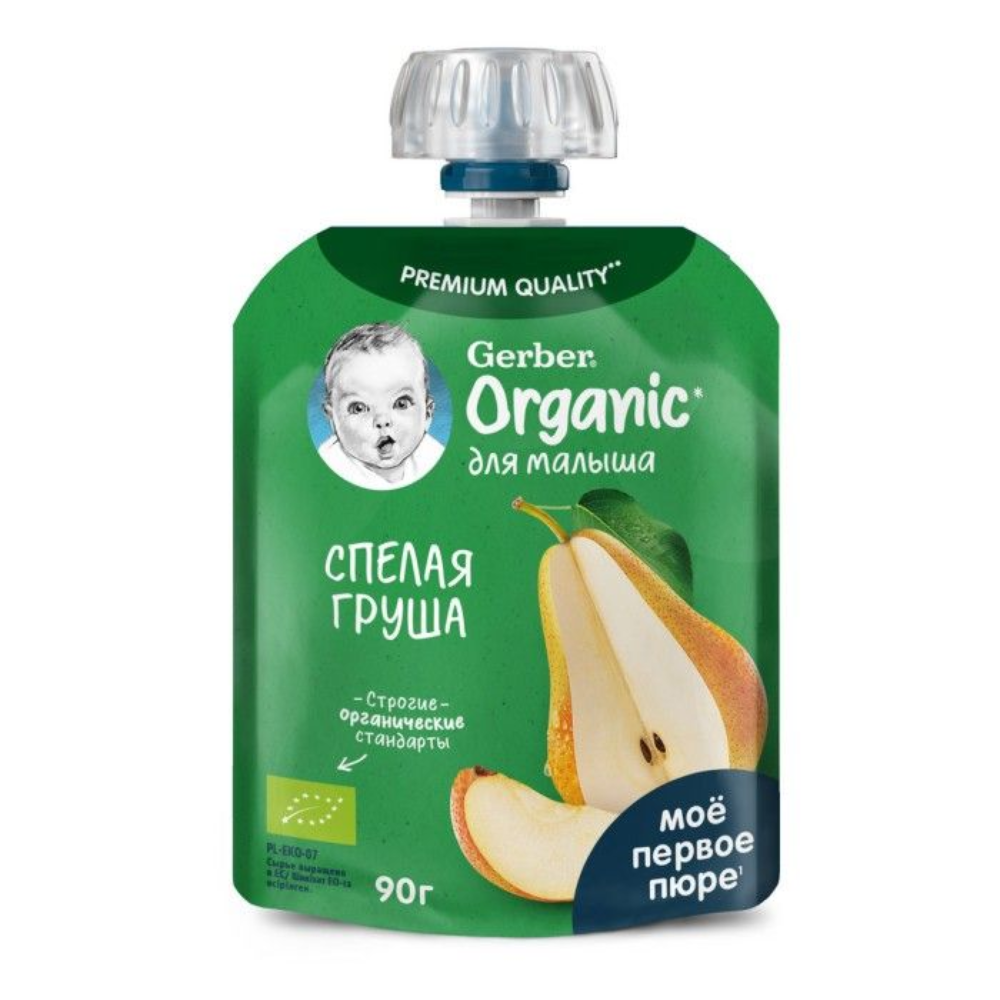 Пюре Gerber Груша Вильямс 90 гр