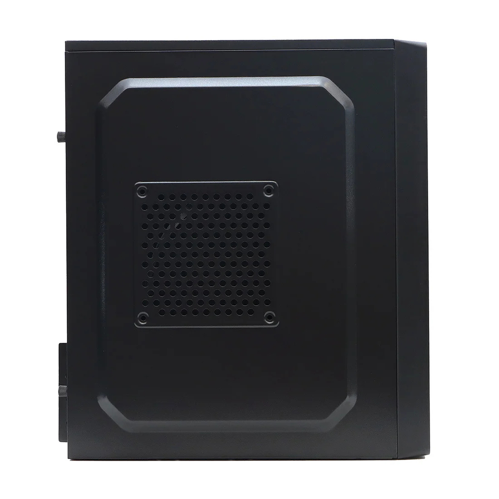 Корпус BaseTech M3402, Без БП, mATX, чёрный, 2xUSB2 (BT-M3402-B)