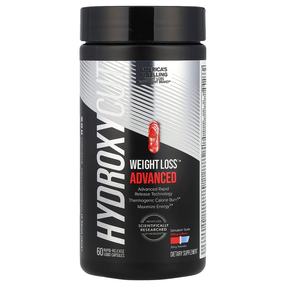 Hydroxycut, Средство для снижения веса, 60 жидких капсул с быстрым высвобождением