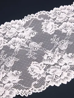 03-215 Кружево эластичное 23 см, телесный (персик)