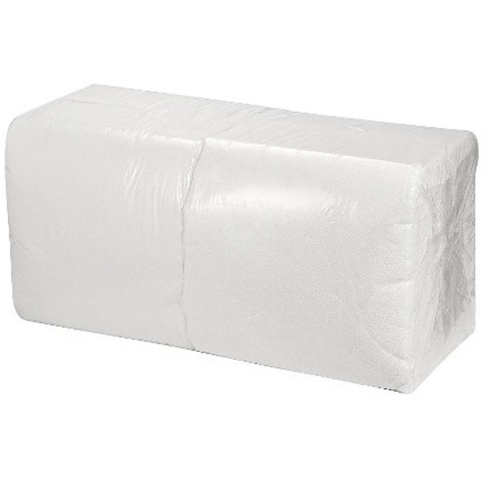 Салфетка БЕЛАЯ "Энигма" 24*24см (400шт/20уп)