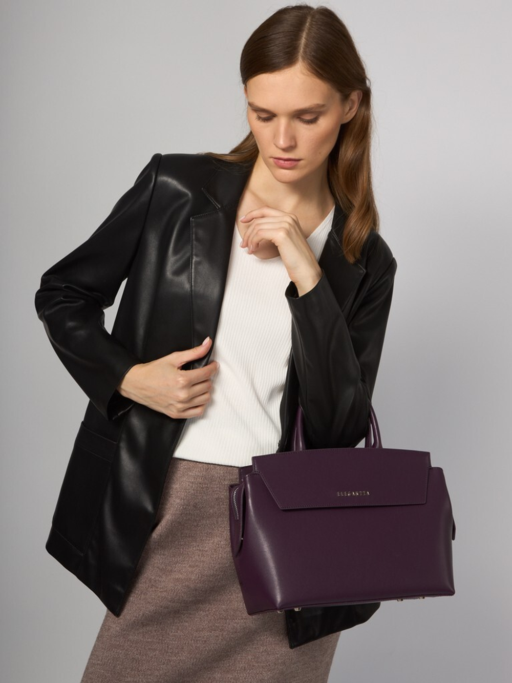 Сумка ELEGANZZA Z9120-8468, фиолетовый