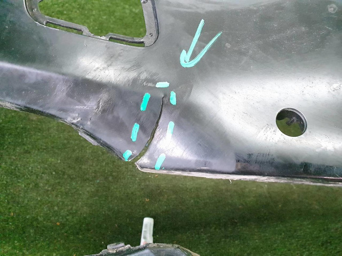 Бампер передний BMW 7er G11 G12 (2015-2019)