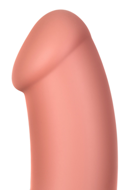 Нереалистичный вибратор Satisfyer Vibes Master, силикон, бежевый, 23,5 см.