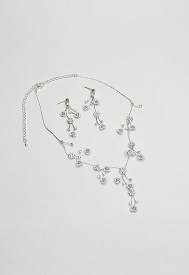 Комплект бижутерии (колье, серьги, браслет, кольцо)