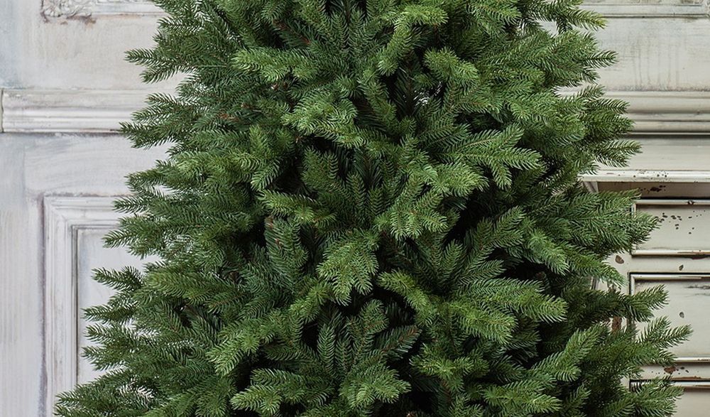 Ель искусственная «Графская Стройная» (Литая+пвх) 240 см / 2.4 м