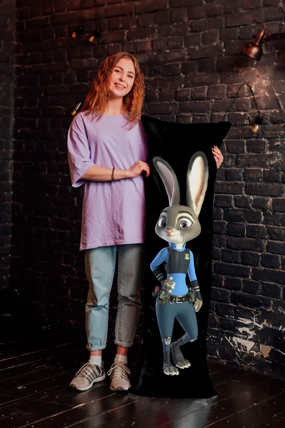 Дакимакура Ник Уайлд и Джуди Хоппс №2