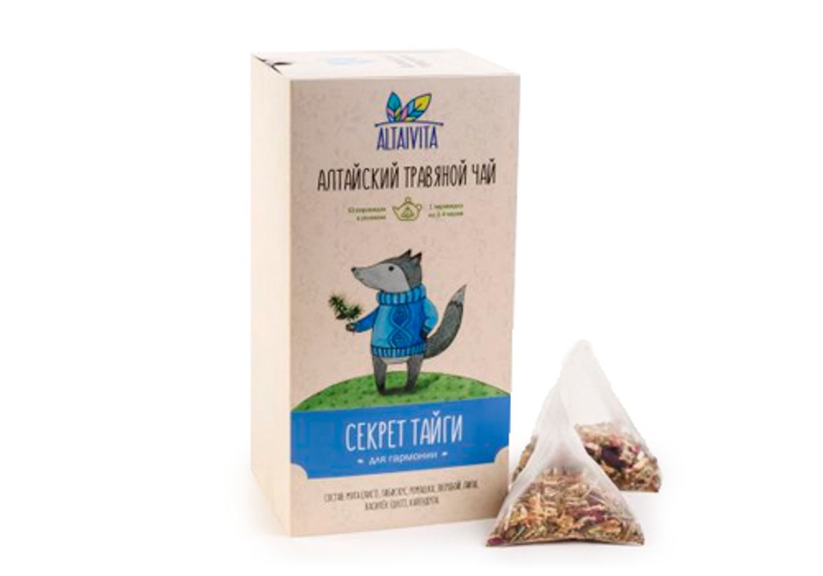 Травяной чай Секрет Тайги, 40г