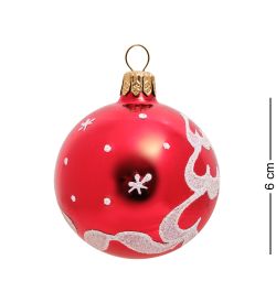 Элита НФШ-1173/1 Ел. украшение Шар «Ёлочка» 60 мм