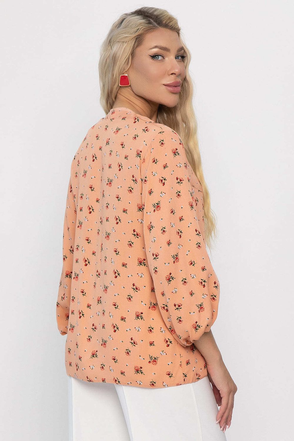 Блуза Пралине (персик) Б13841-6М LT Collection