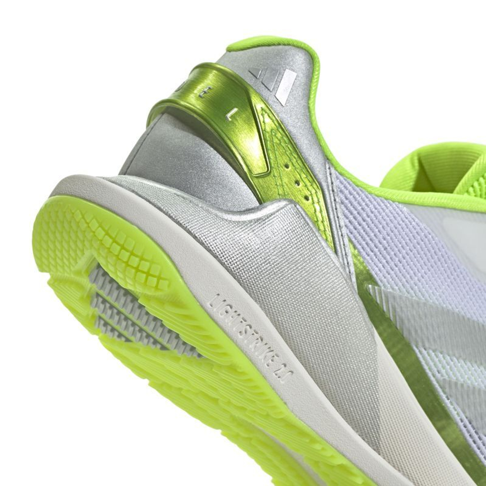 Женские кросовки для падел Adidas Crazyquick Lightstrike Padel W - lucid Lemon/silver Metallic/Wonder Silver