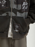 Мужская Толстовка Post Work Zip Thru