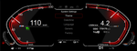 Цифровая приборная ЖК панель для BMW X5 E70 2006-2013 CCC CIC RDL-1295