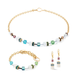 Серьги Coeur de Lion Multicolour Gold 3040/20-1516