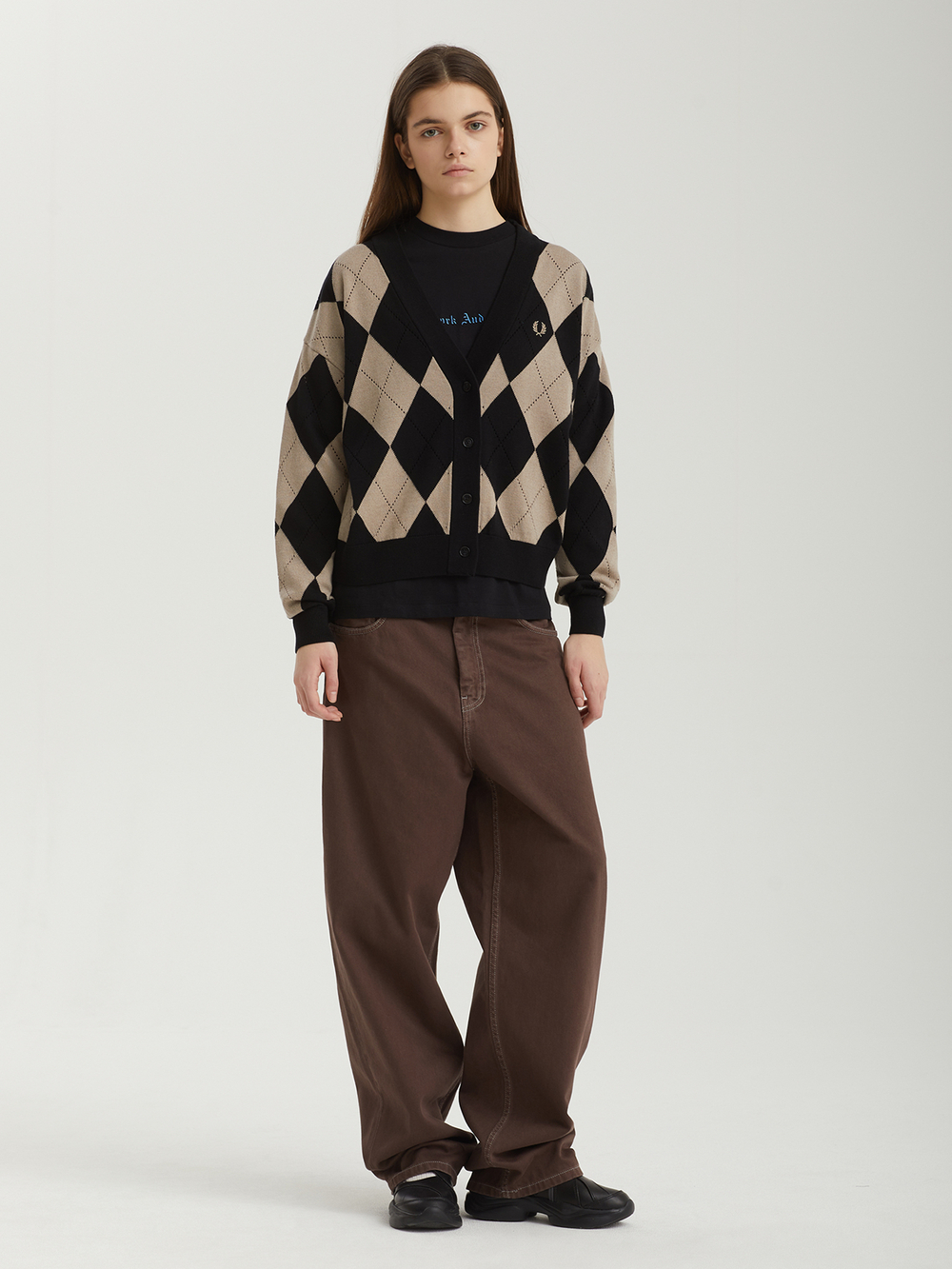 Женский Кардиган Argyle Pointelle