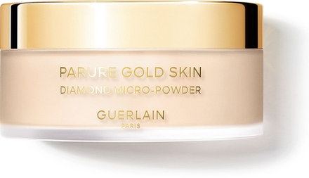 GUERLAIN Parure Gold Skin Diamond Micro-Powder - Розовая светящаяся пудра оттенок 02 Light / Clair, 35 g