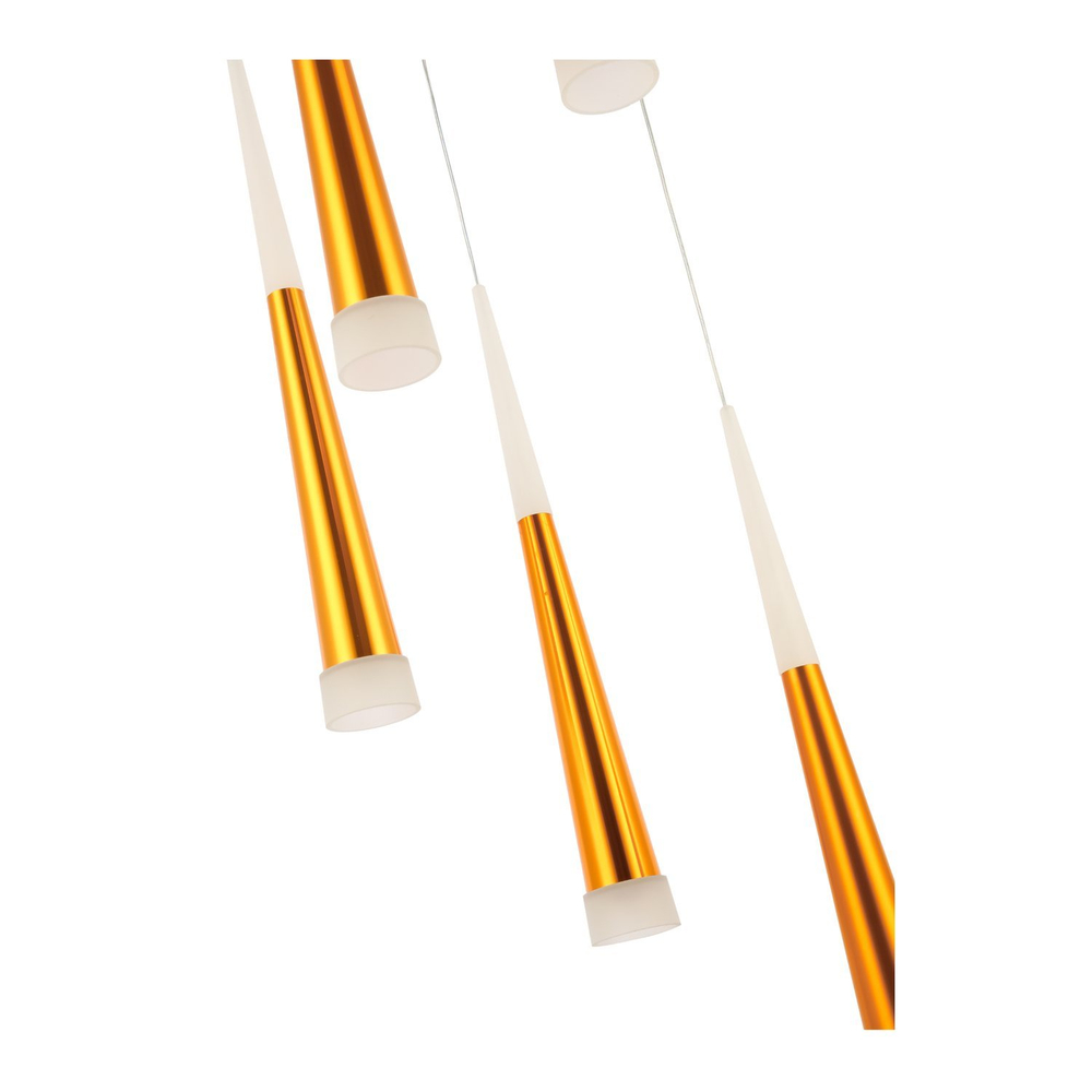 SLE200103-05 Светильник подвесной Золотистый/Золотистый, Белый LED 5*7W 3000K