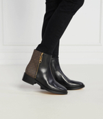 Кожаные ботильоны Michael Kors - черный(40F3RGME6L)