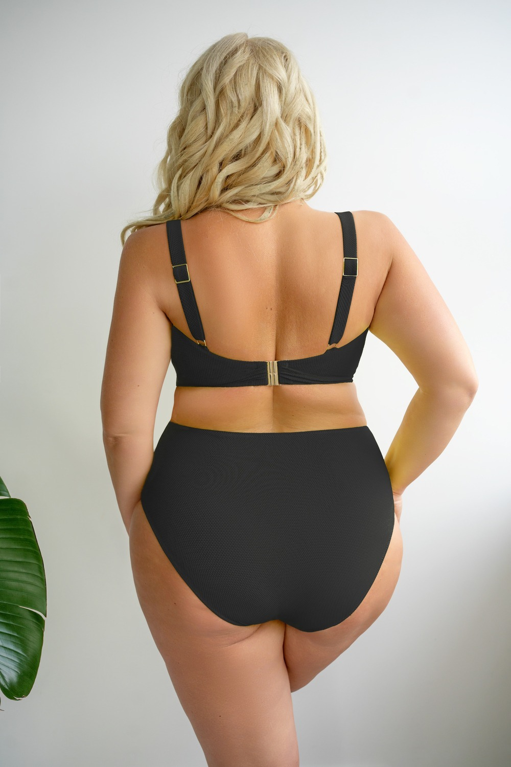 Плавки Kris Line Lemon Black слипы High Waist (черный)